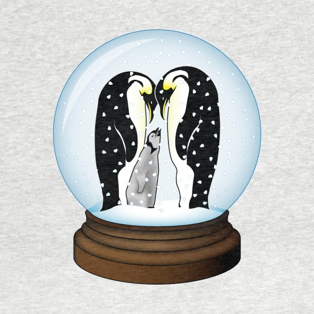 Penguin Snow Globe by RudDesigns